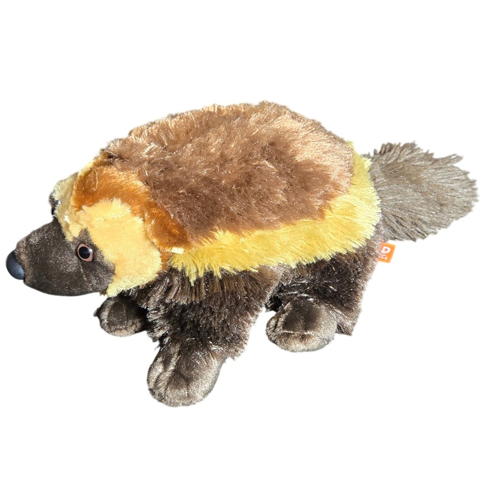 Wild Republic Wolverine Cuddlekins Plush Stuffed Animal Realistic Wildlife Zoo